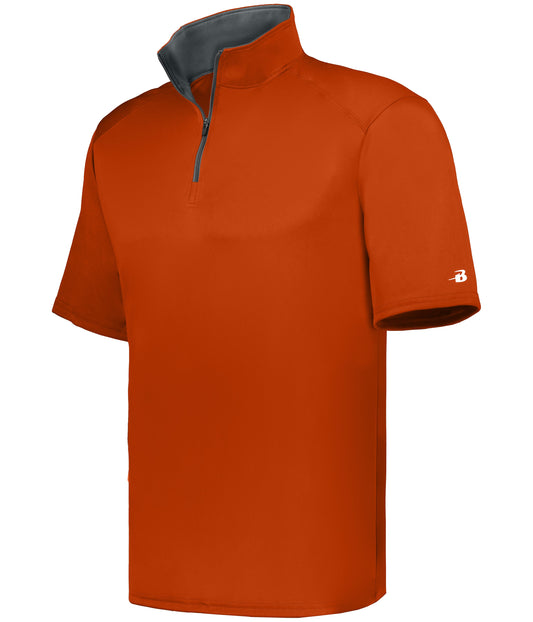B-CORE 1/4 ZIP SHORT SLEEVE PULLOVER