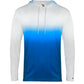 OMBRE HOODED T-SHIRT - MOISTURE-WICKING PERFORMANCE