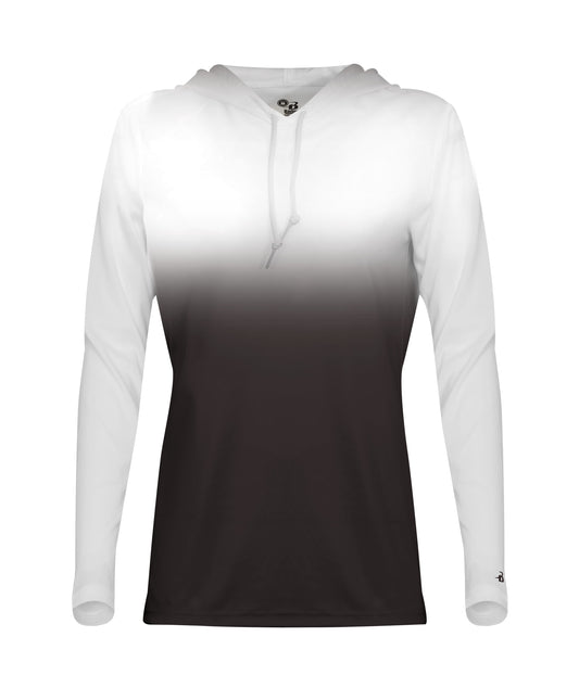 OMBRE WOMEN'S HOOD TEE