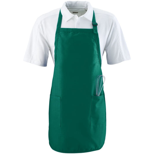 FULL LENGTH APRON WITH POCKETS