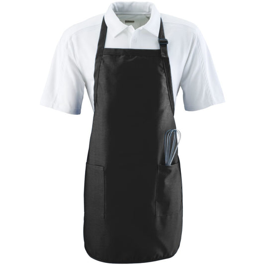 FULL LENGTH APRON WITH POCKETS