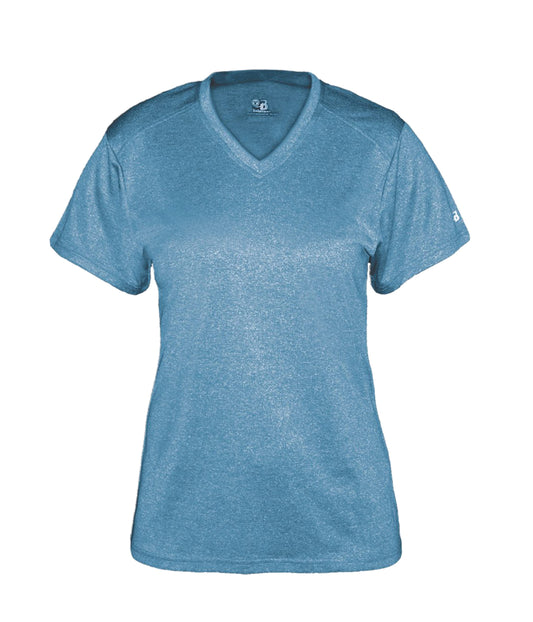 PRO HEATHER LADIES' V-NECK TEE
