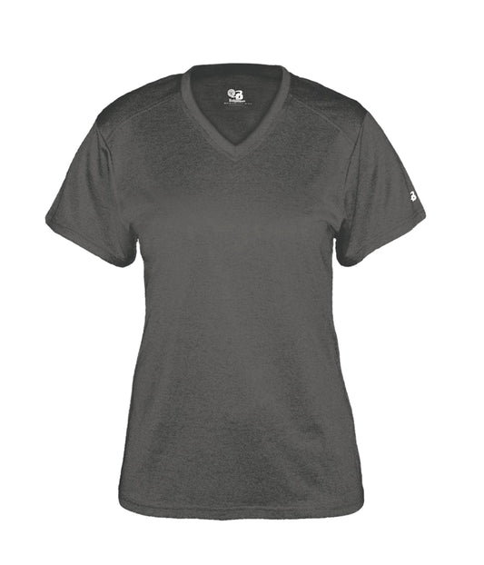 PRO HEATHER LADIES' V-NECK TEE