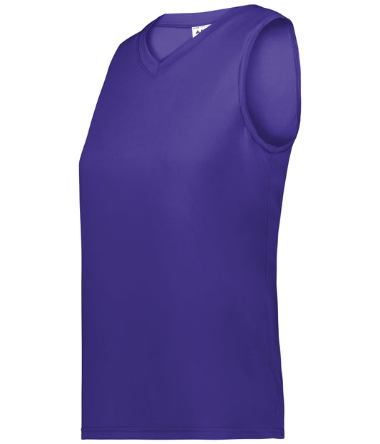 GIRLS ATTAIN WICKING SLEEVELESS JERSEY