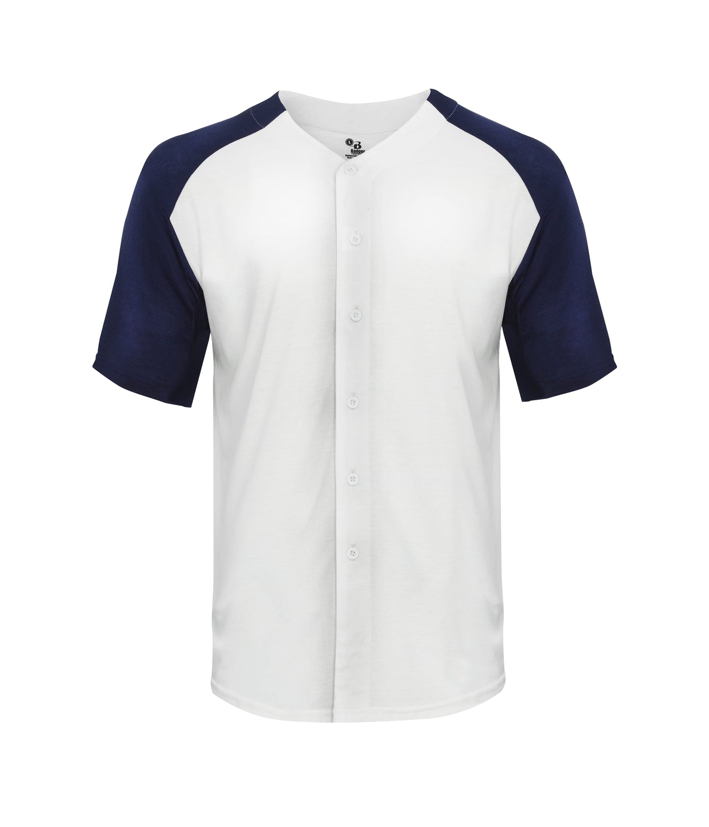 TRI-BLEND FULL BUTTON TEE