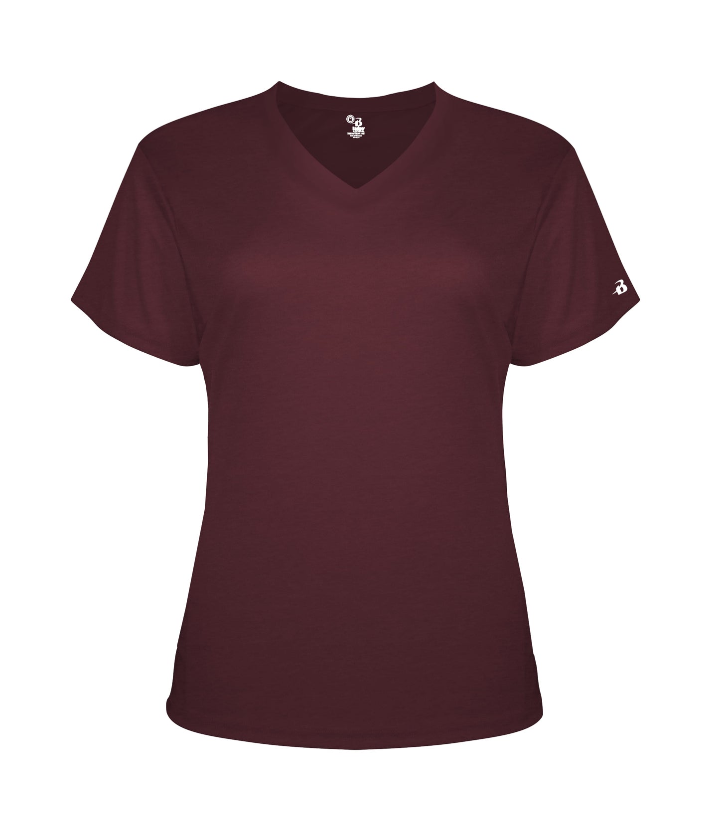 LADIES TRI-BLEND V-NECK TEE