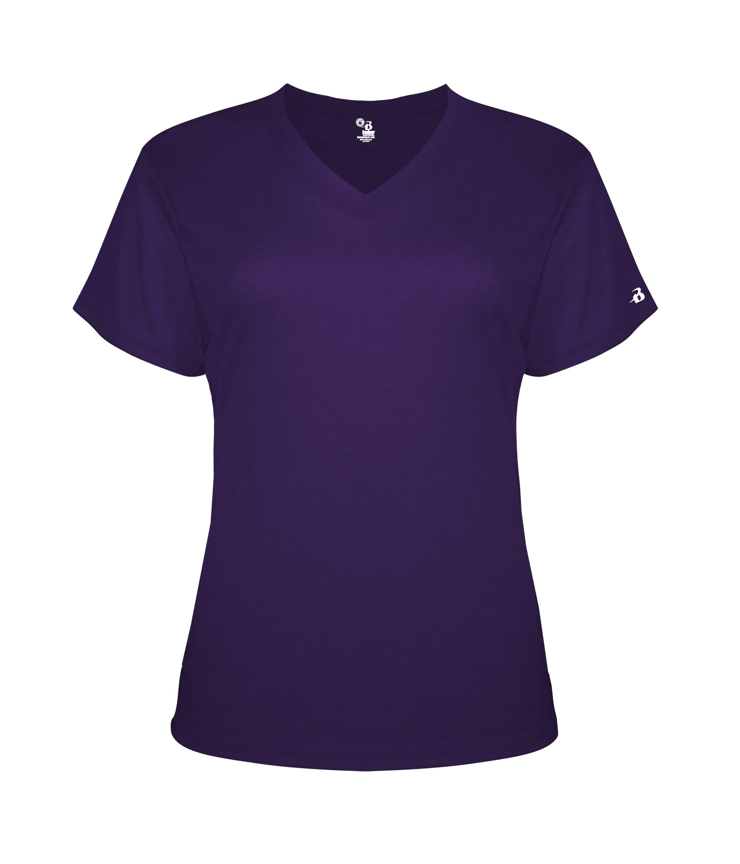 LADIES TRI-BLEND V-NECK TEE