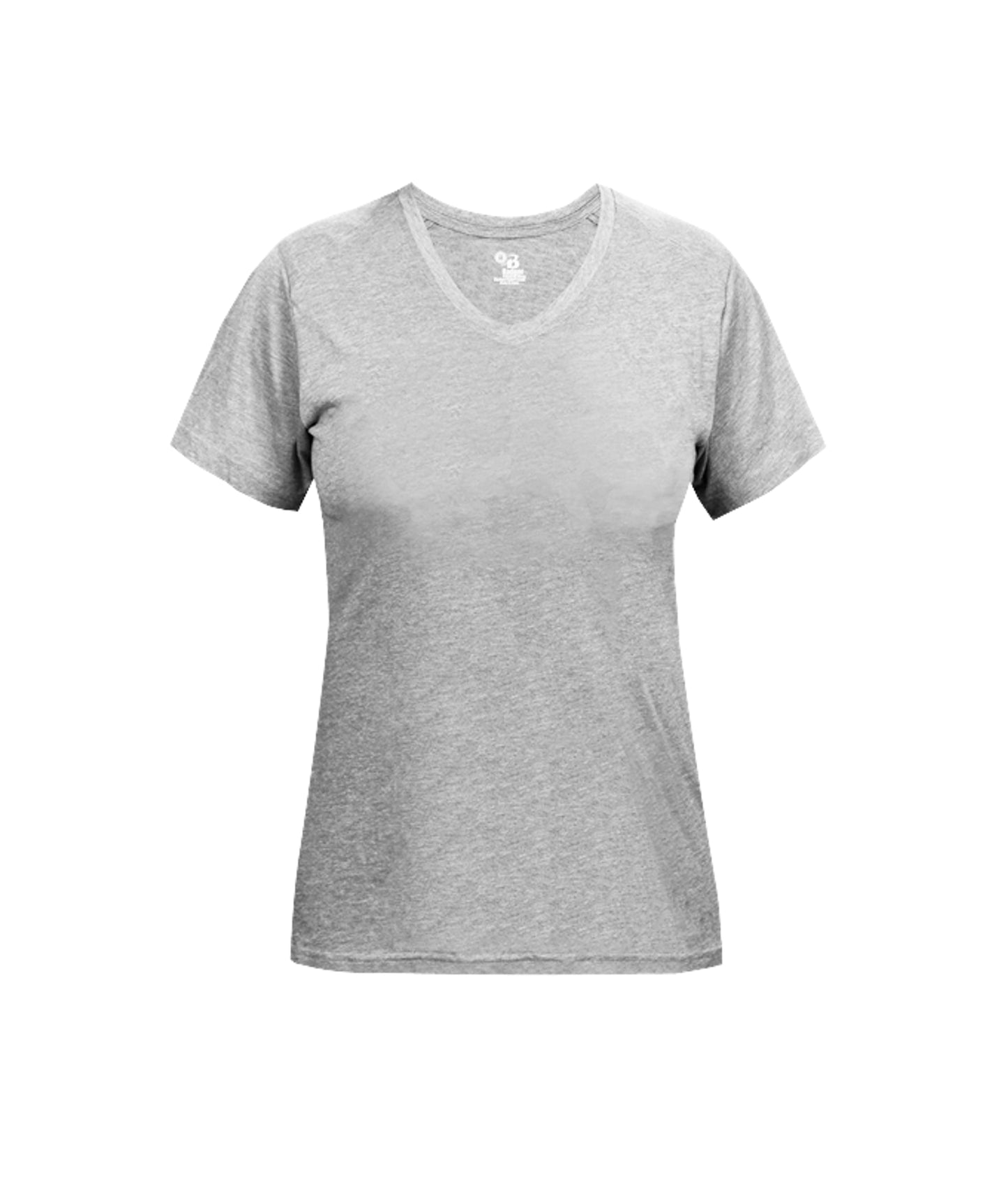 LADIES TRI-BLEND V-NECK TEE
