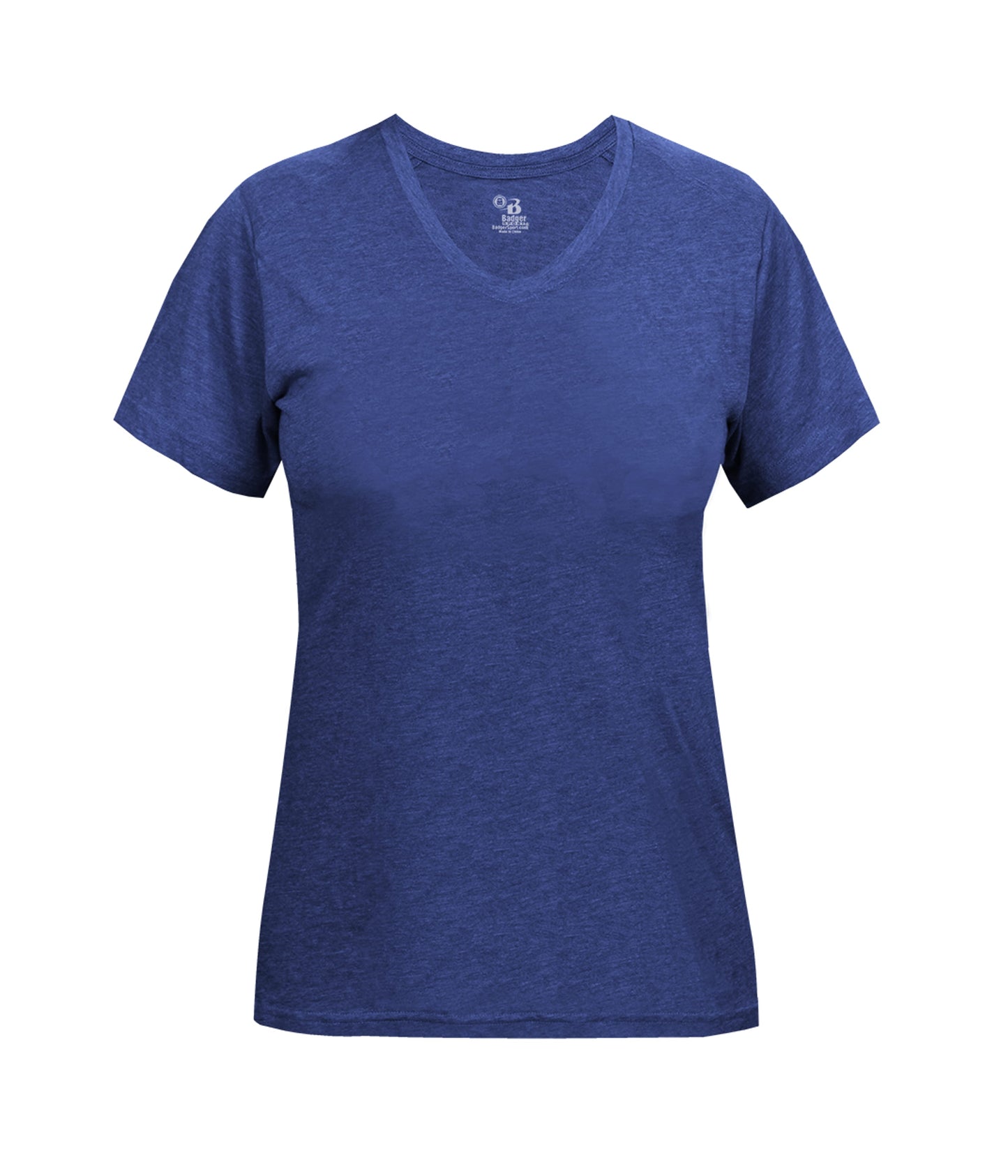 LADIES TRI-BLEND V-NECK TEE