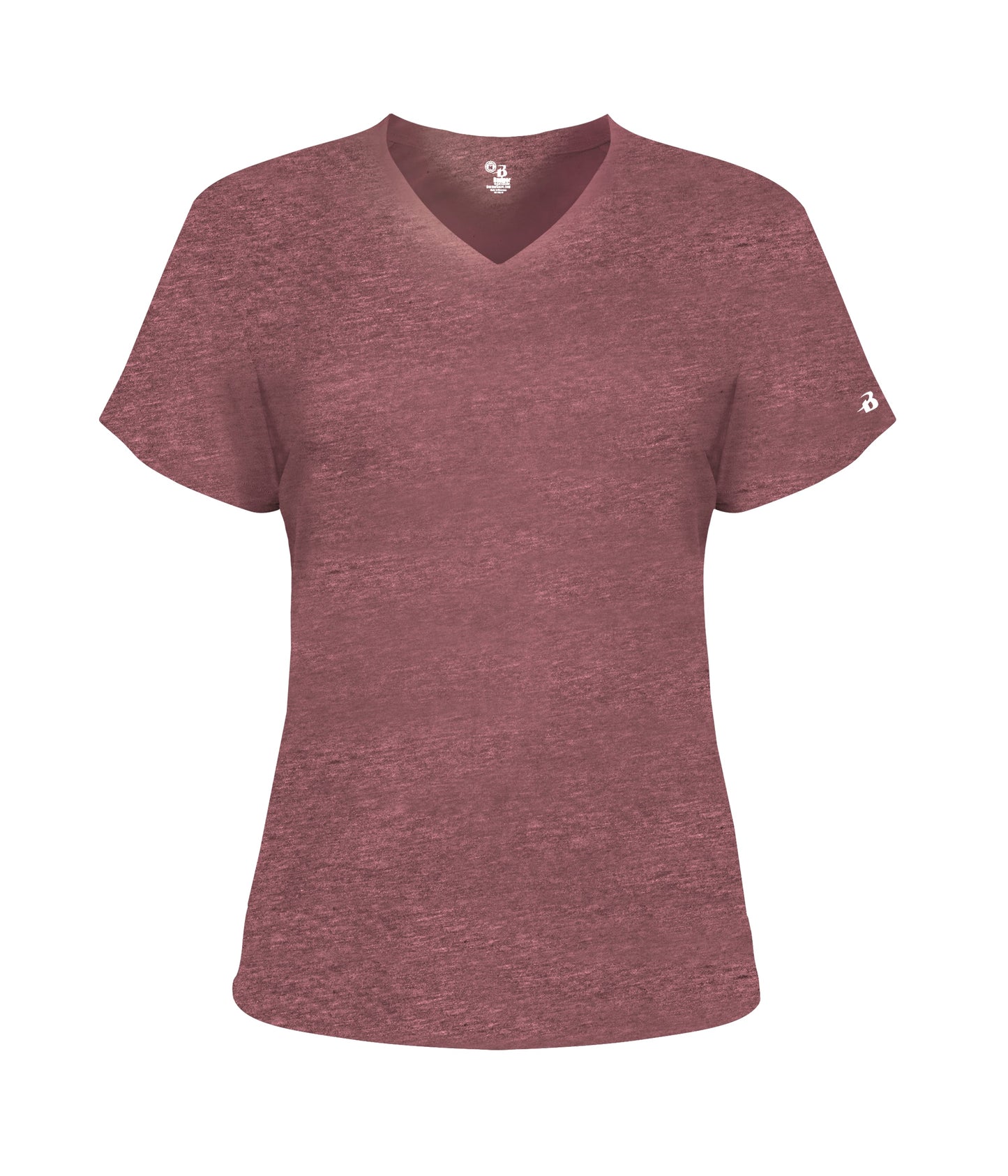 LADIES TRI-BLEND V-NECK TEE