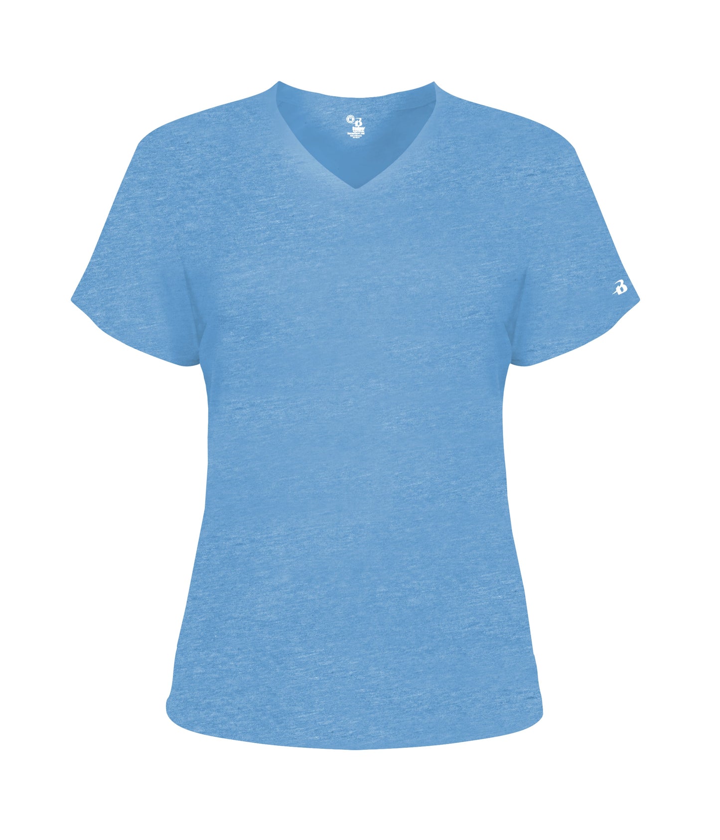 LADIES TRI-BLEND V-NECK TEE