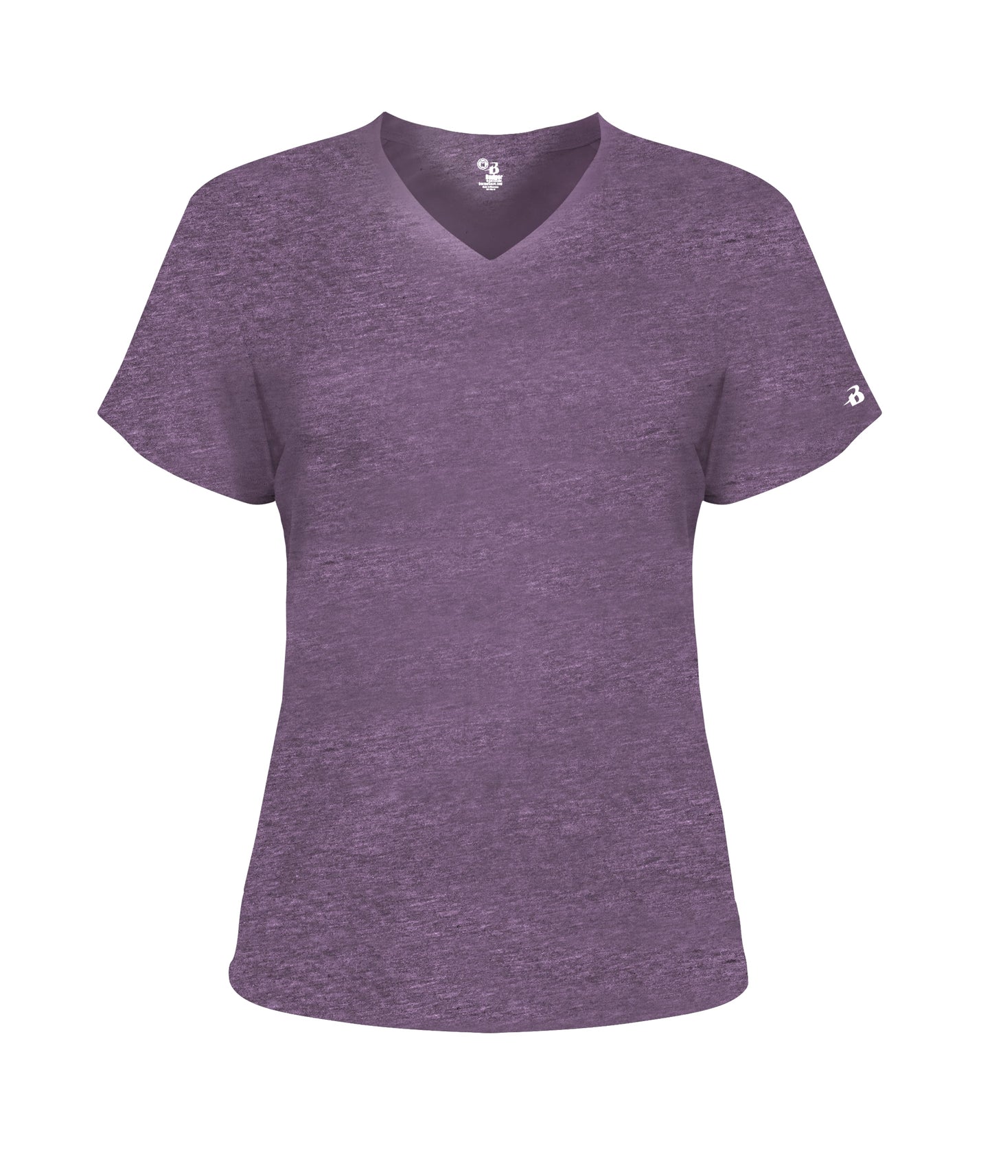 LADIES TRI-BLEND V-NECK TEE