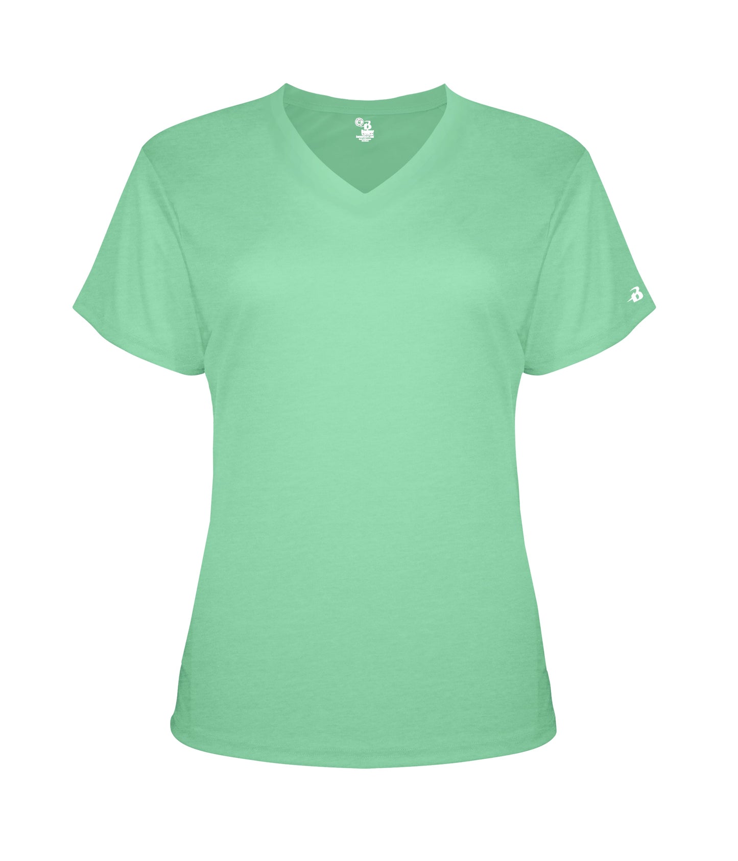 LADIES TRI-BLEND V-NECK TEE