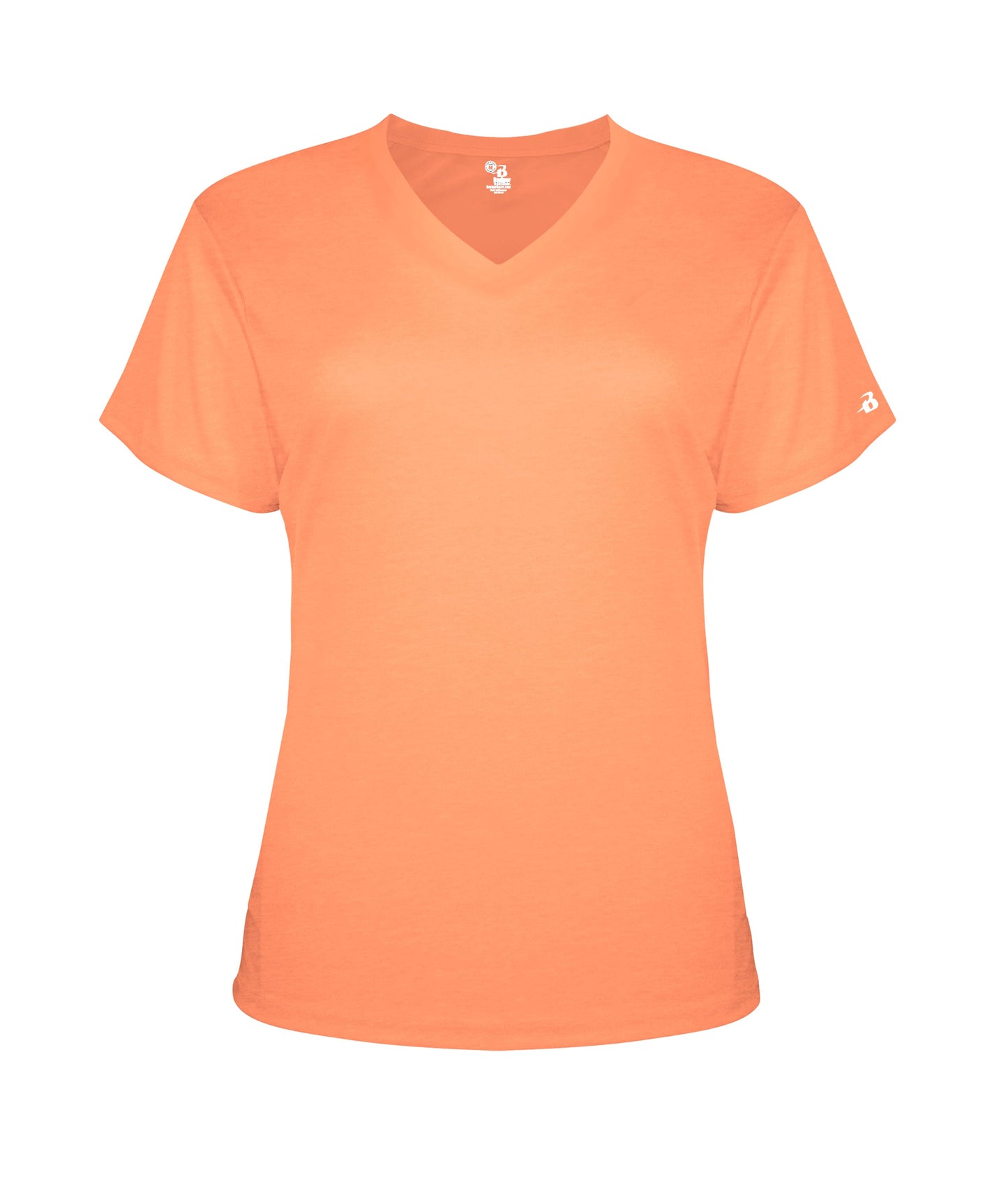 LADIES TRI-BLEND V-NECK TEE