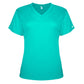 WOMEN'S TRI-BLEND V-NECK T-SHIRT - MOISTURE-WICKING PERFORMANCE