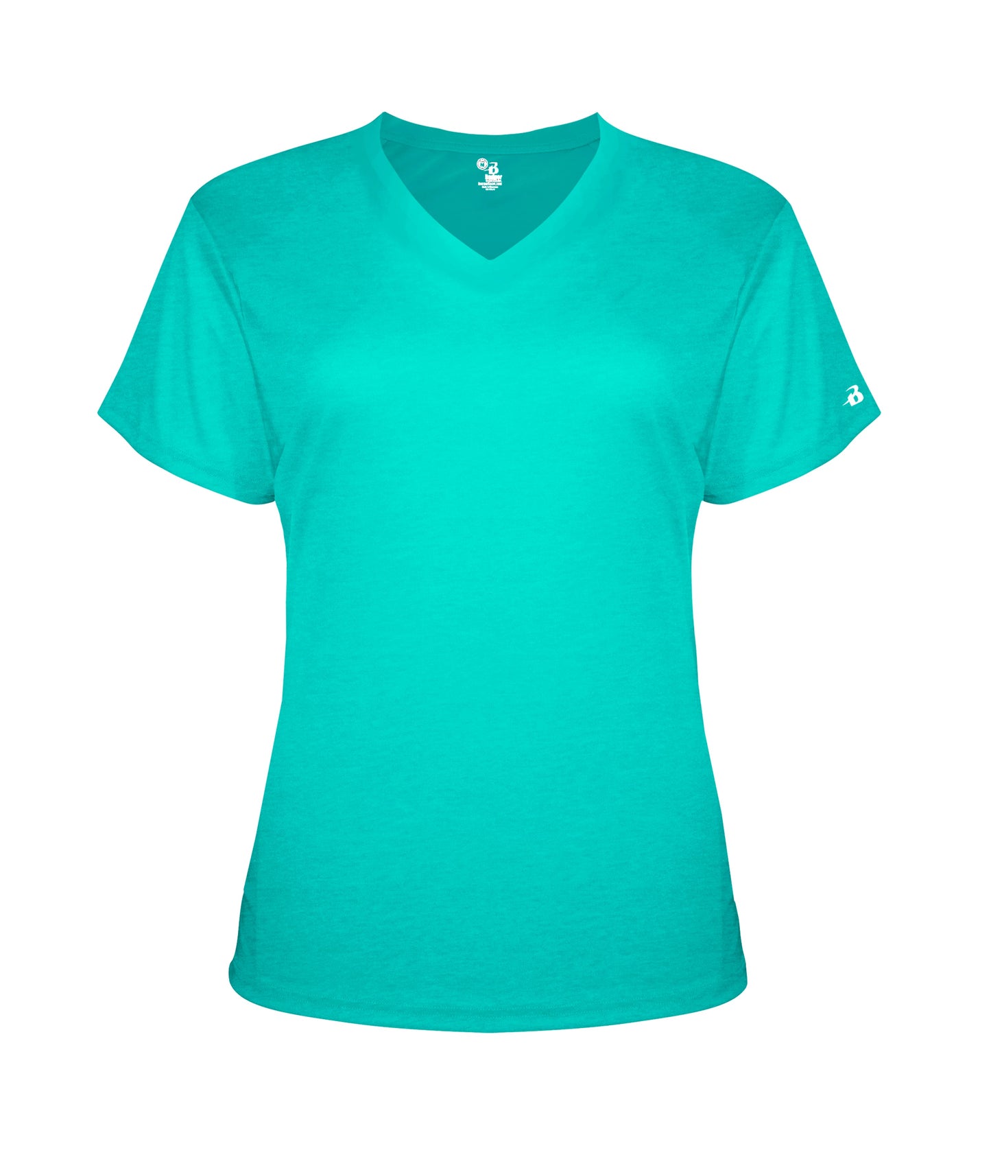 LADIES TRI-BLEND V-NECK TEE