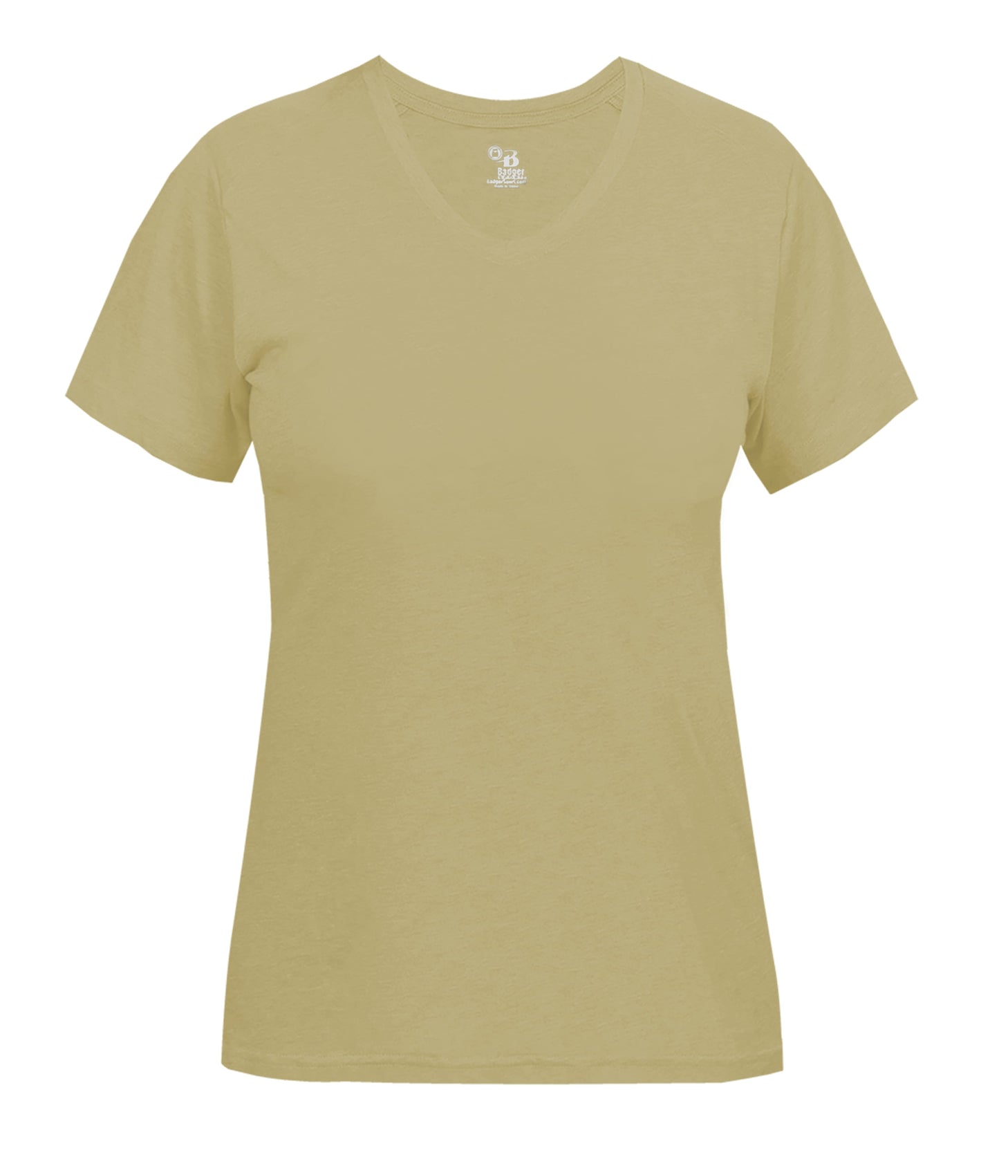 LADIES TRI-BLEND V-NECK TEE