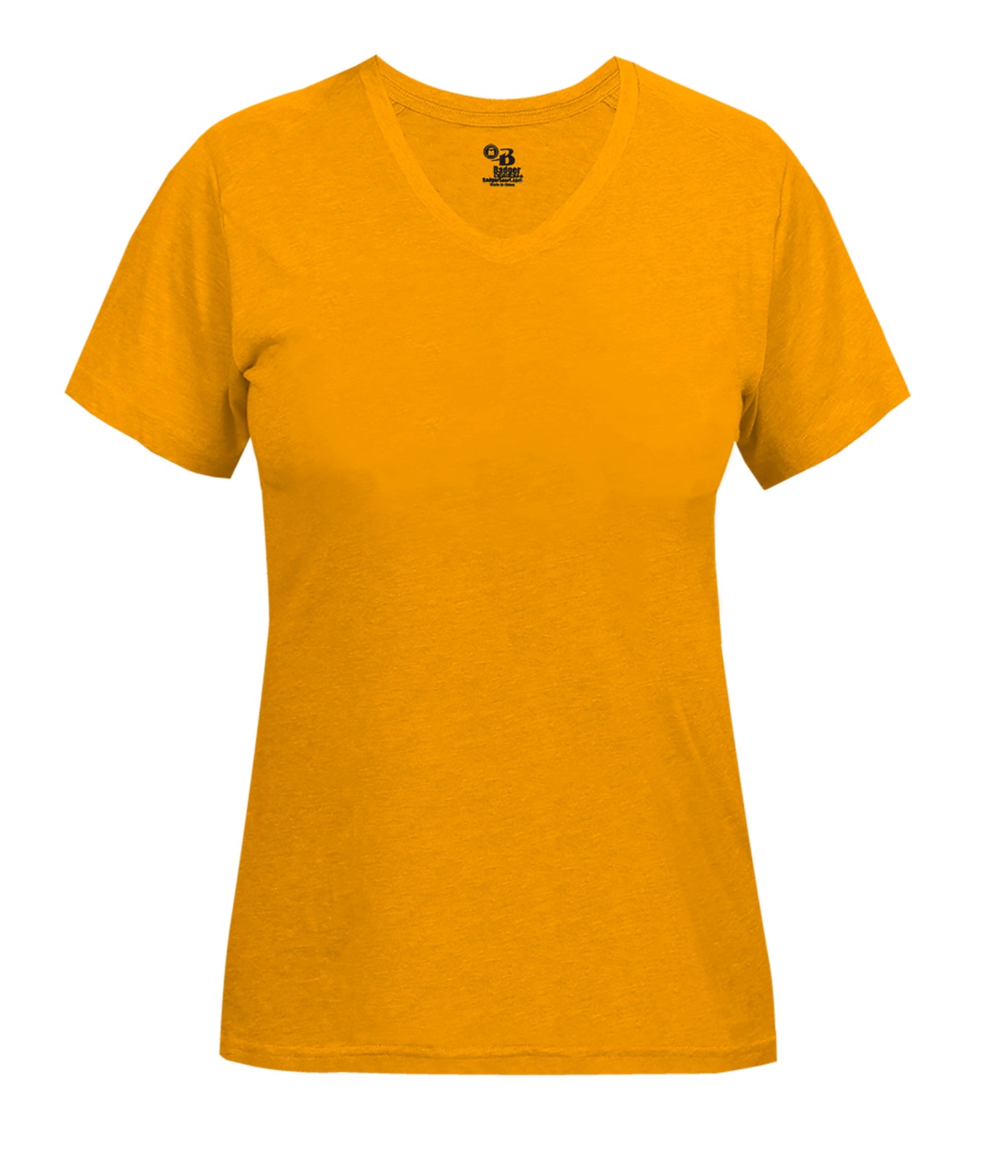 LADIES TRI-BLEND V-NECK TEE