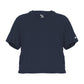WOMEN'S TRI-BLEND CROP T-SHIRT - MOISTURE-WICKING PERFORMANCE
