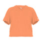 WOMEN'S TRI-BLEND CROP T-SHIRT - MOISTURE-WICKING PERFORMANCE