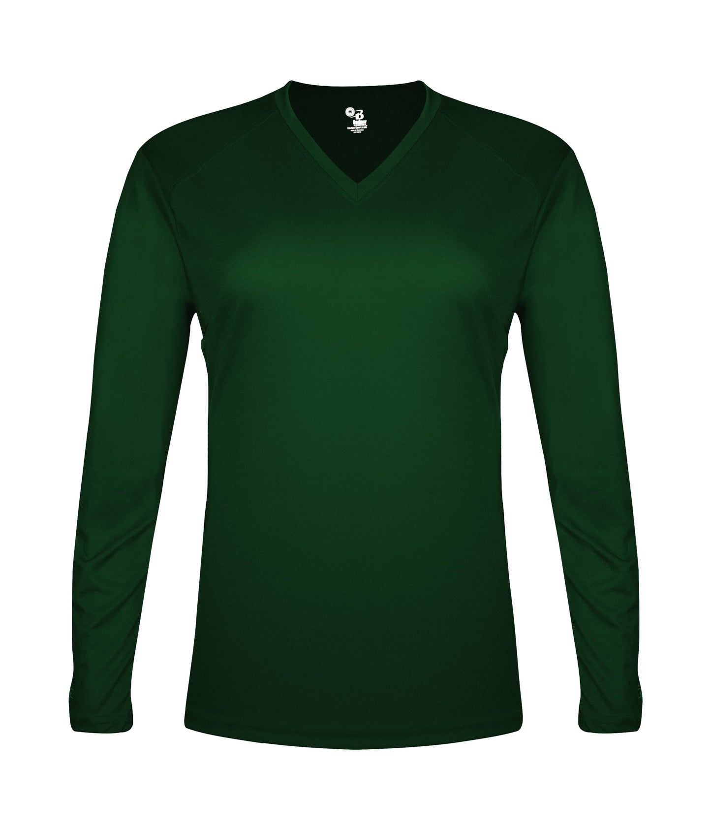 TRI-BLEND LADIES' V-NECK L/S T