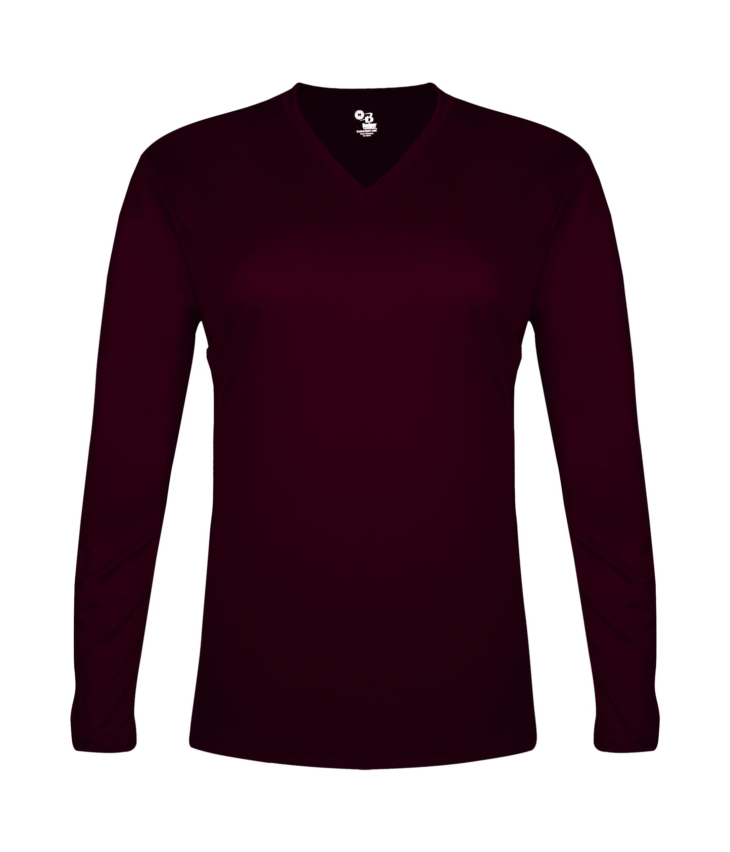 TRI-BLEND LADIES' V-NECK L/S T