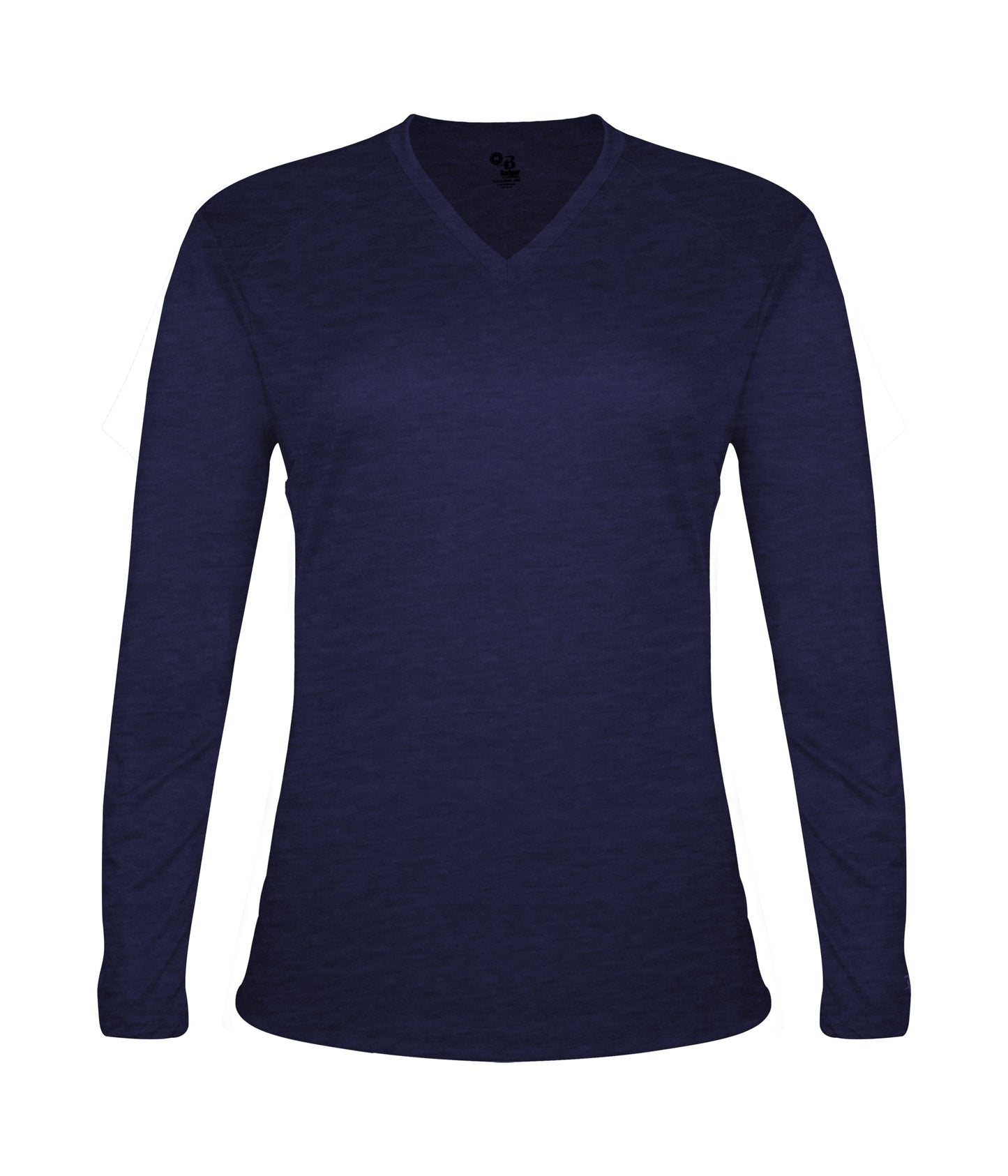 TRI-BLEND LADIES' V-NECK L/S T
