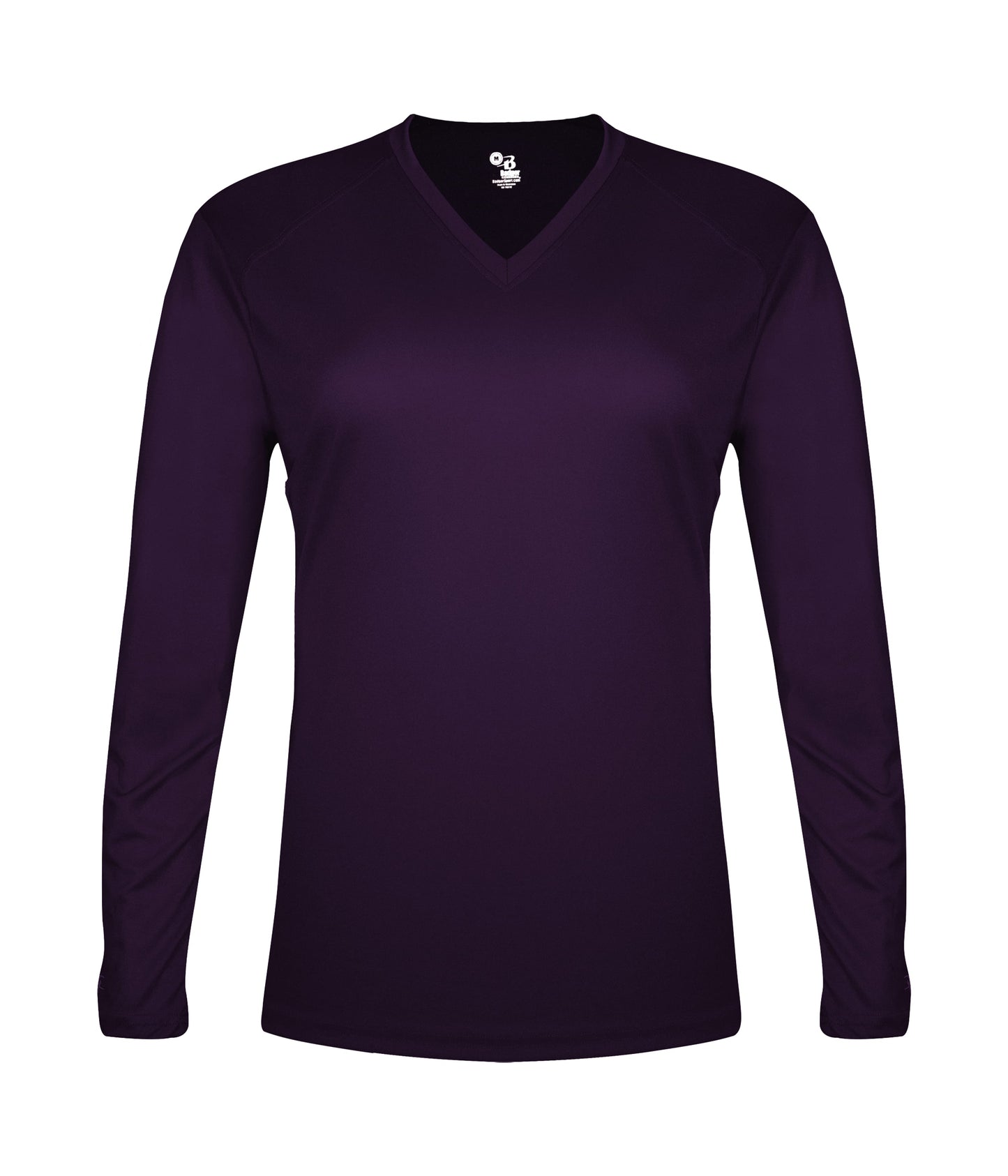 TRI-BLEND LADIES' V-NECK L/S T