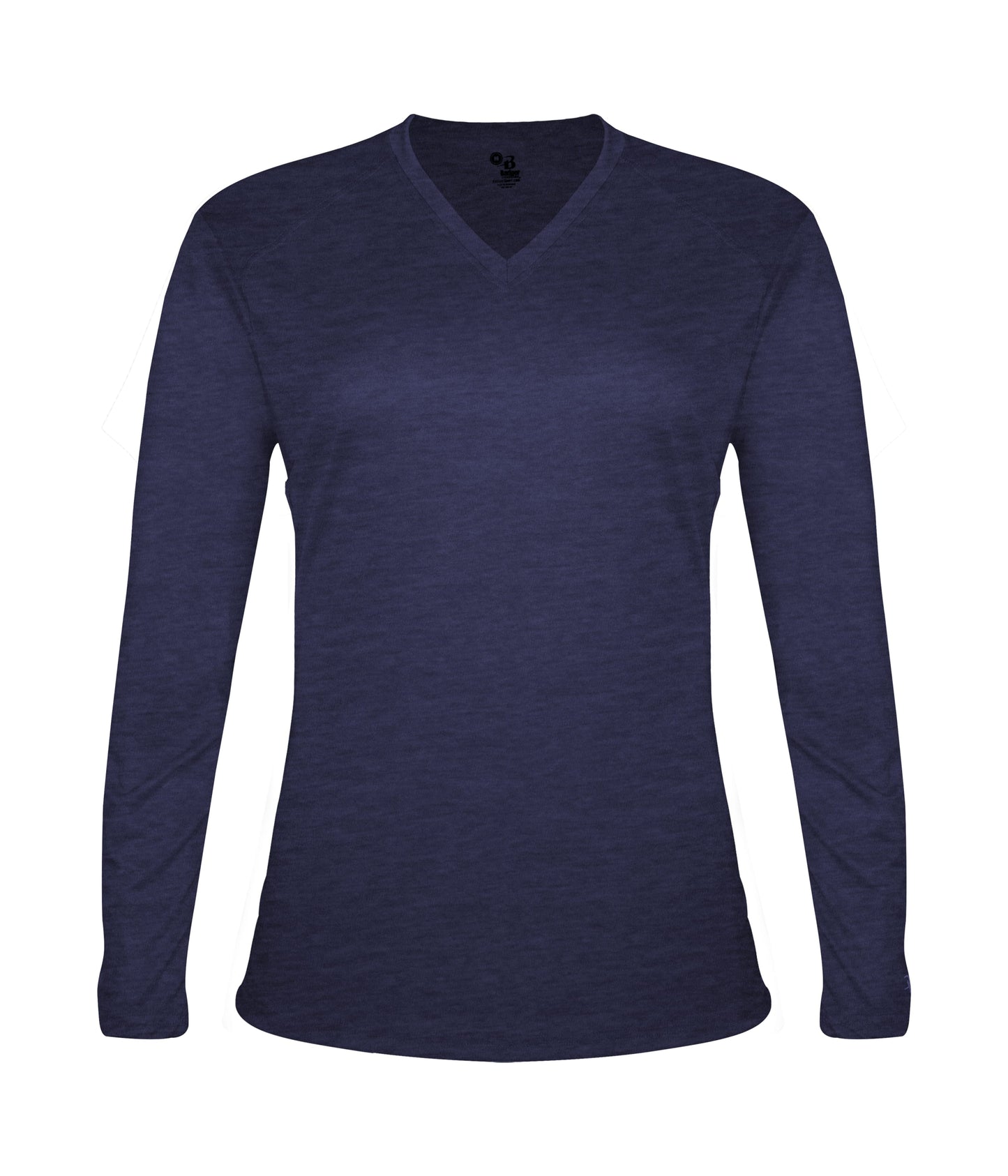 TRI-BLEND LADIES' V-NECK L/S T