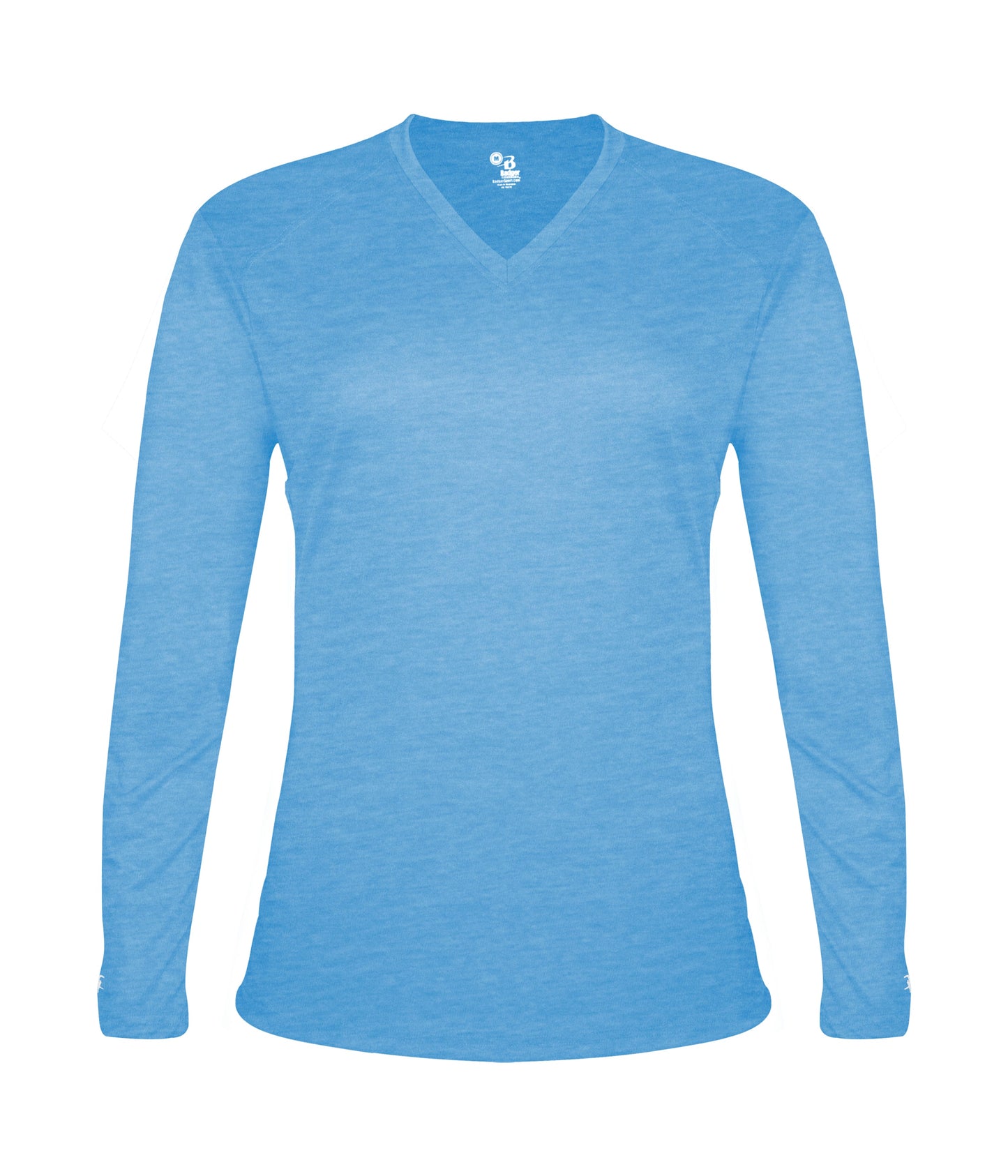 TRI-BLEND LADIES' V-NECK L/S T
