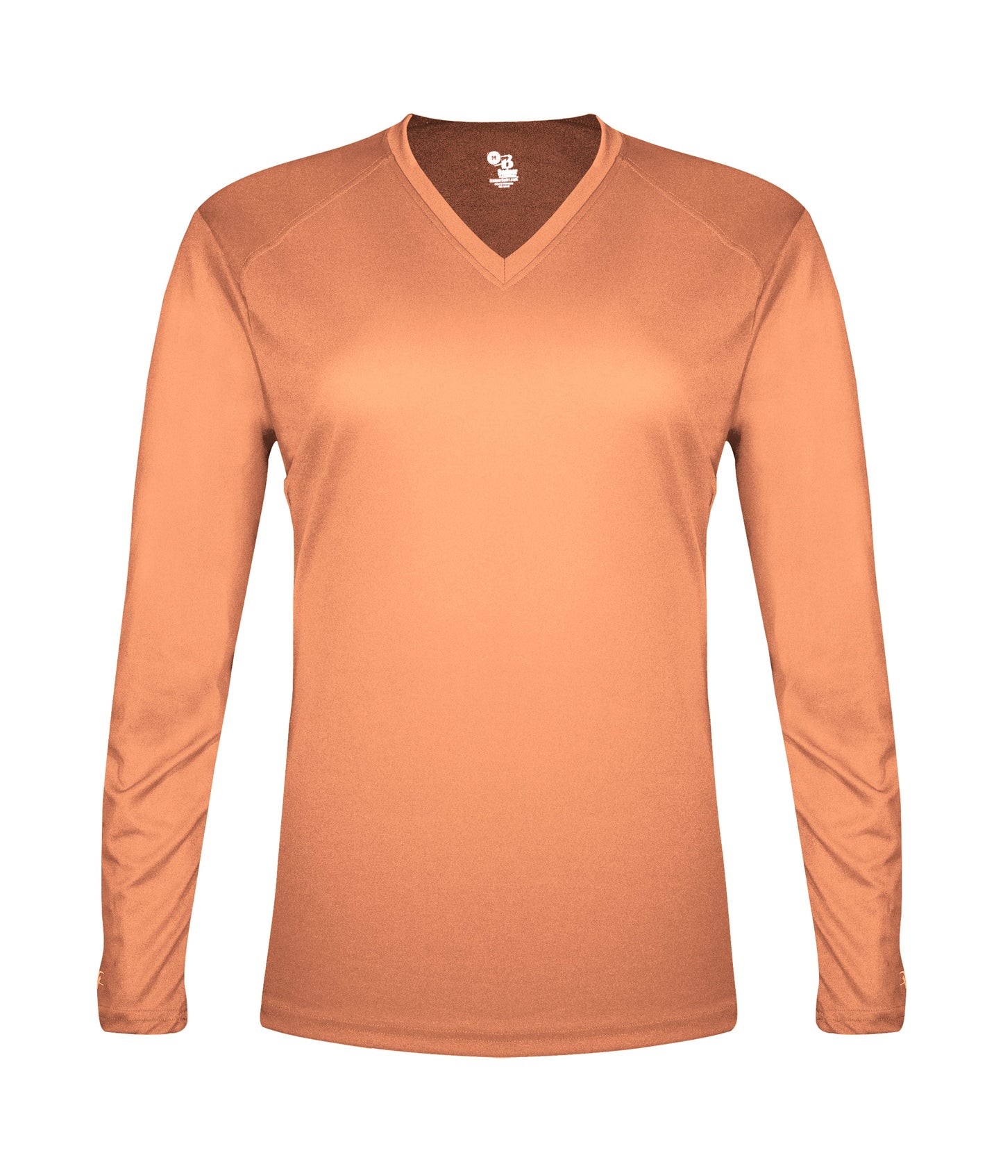 TRI-BLEND LADIES' V-NECK L/S T