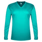 WOMEN'S TRI-BLEND V-NECK LONG-SLEEVE T-SHIRT - MOISTURE-WICKING PERFORMANCE
