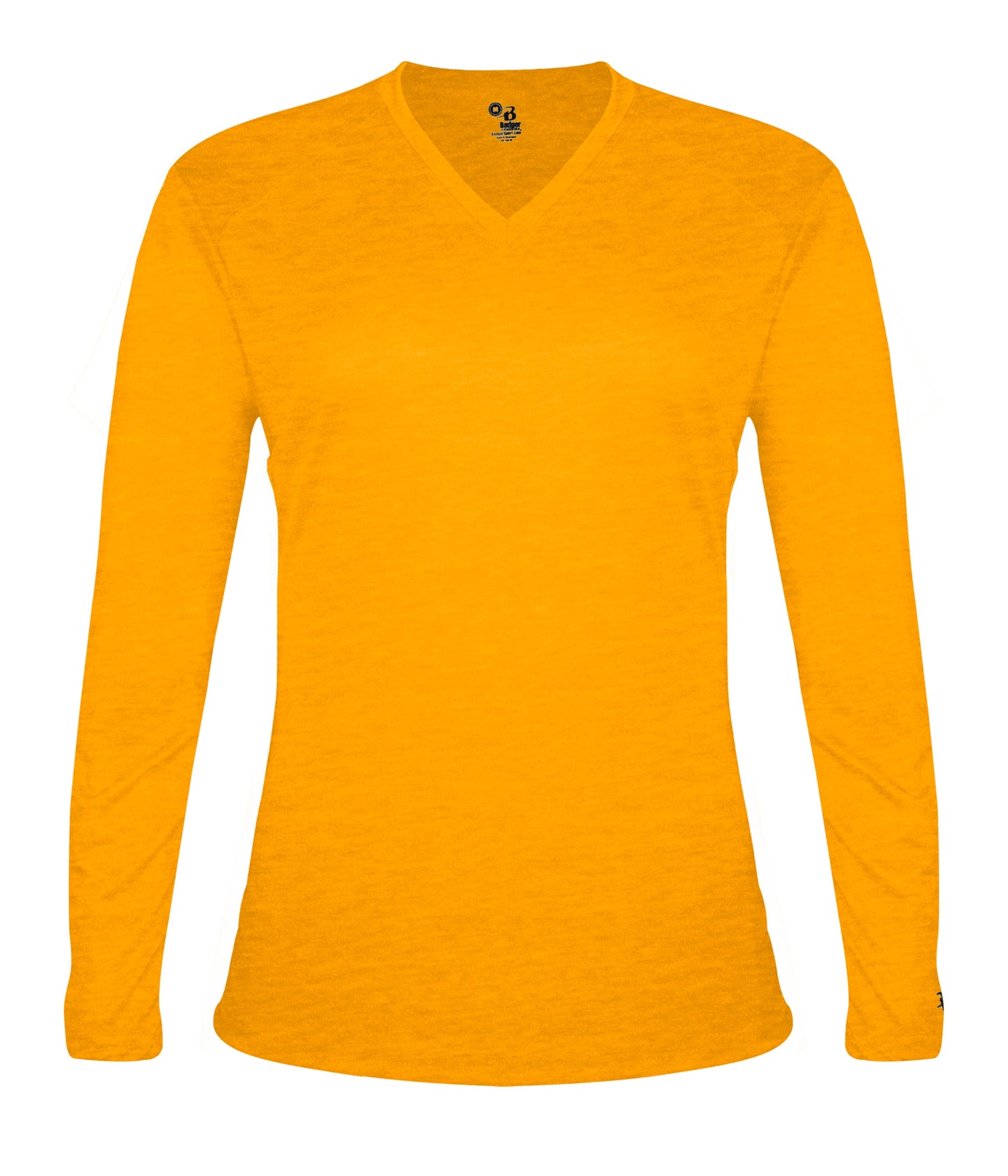 TRI-BLEND LADIES' V-NECK L/S T