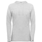 WOMEN'S TRI-BLEND SURPLICE HOODIE T-SHIRT - MOISTURE-WICKING PERFORMANCE