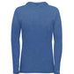 WOMEN'S TRI-BLEND SURPLICE HOODIE T-SHIRT - MOISTURE-WICKING PERFORMANCE