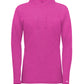 WOMEN'S TRI-BLEND SURPLICE HOODIE T-SHIRT - MOISTURE-WICKING PERFORMANCE