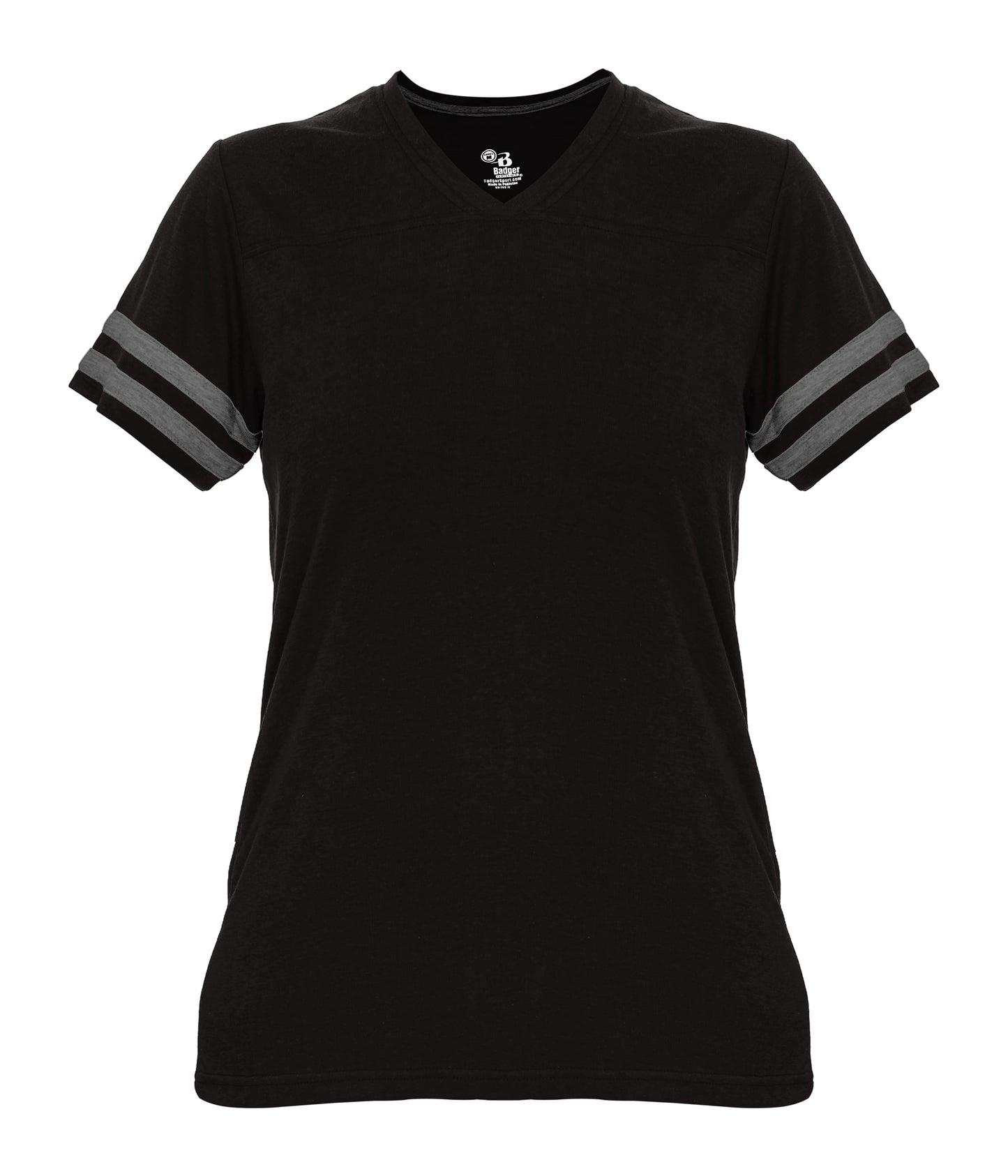 LADIES TRI-BLEND FAN TEE