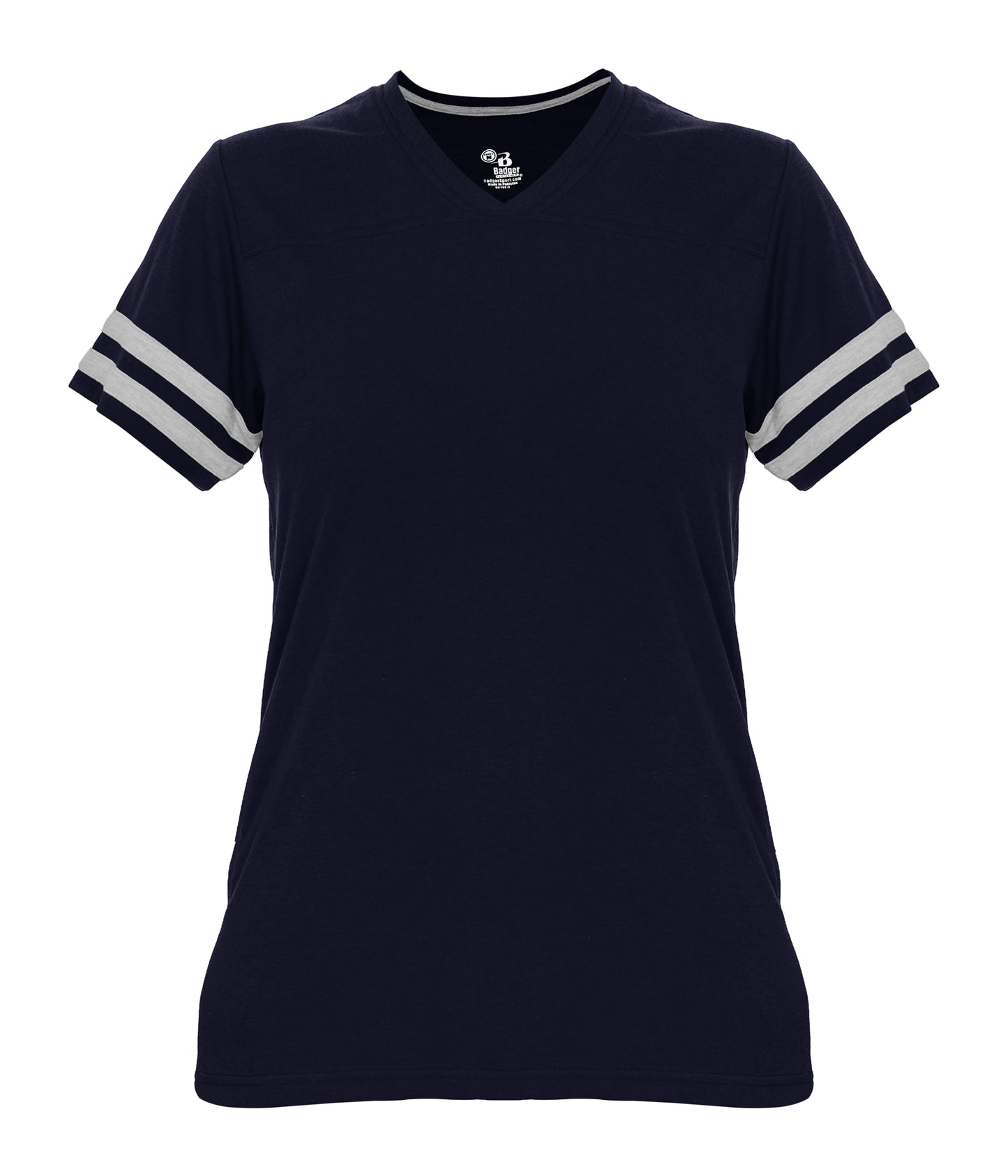 LADIES TRI-BLEND FAN TEE