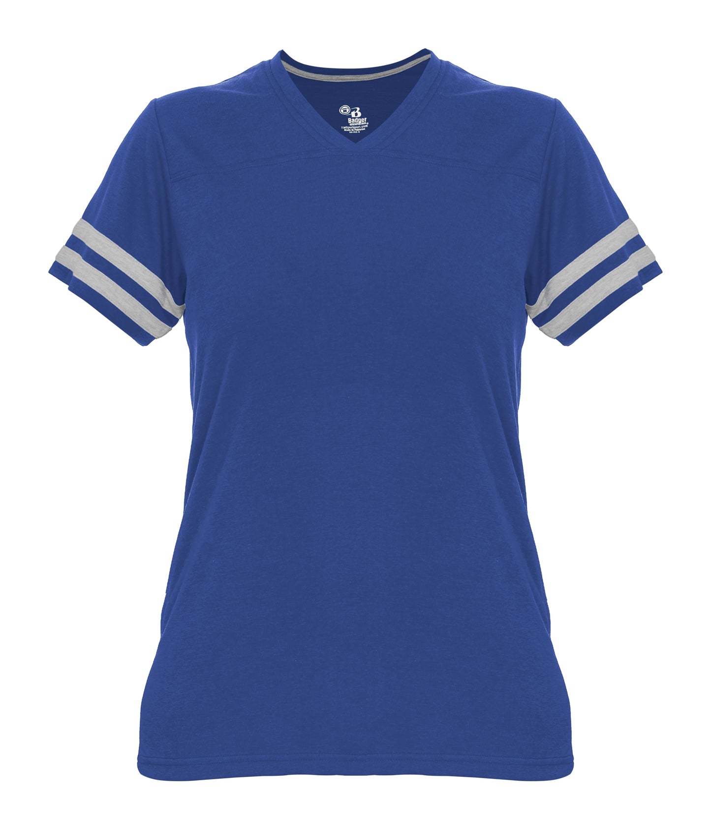 LADIES TRI-BLEND FAN TEE