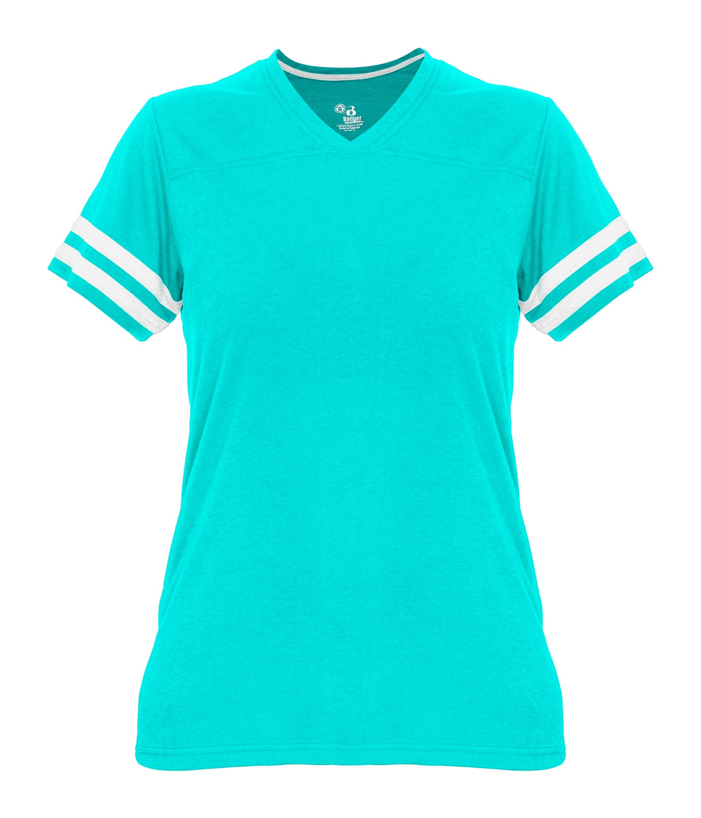 LADIES TRI-BLEND FAN TEE