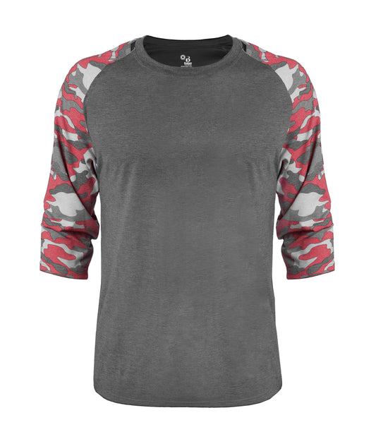 VINTAGE CAMO TRI-BLEND BASEBAL