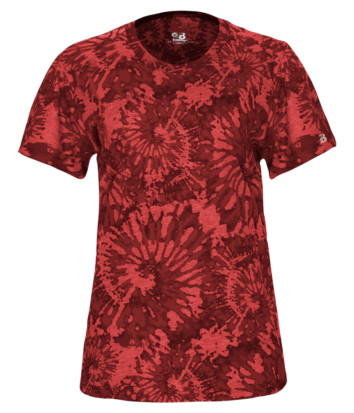 TIE-DYE TRI-BLEND WOMEN'S TEE