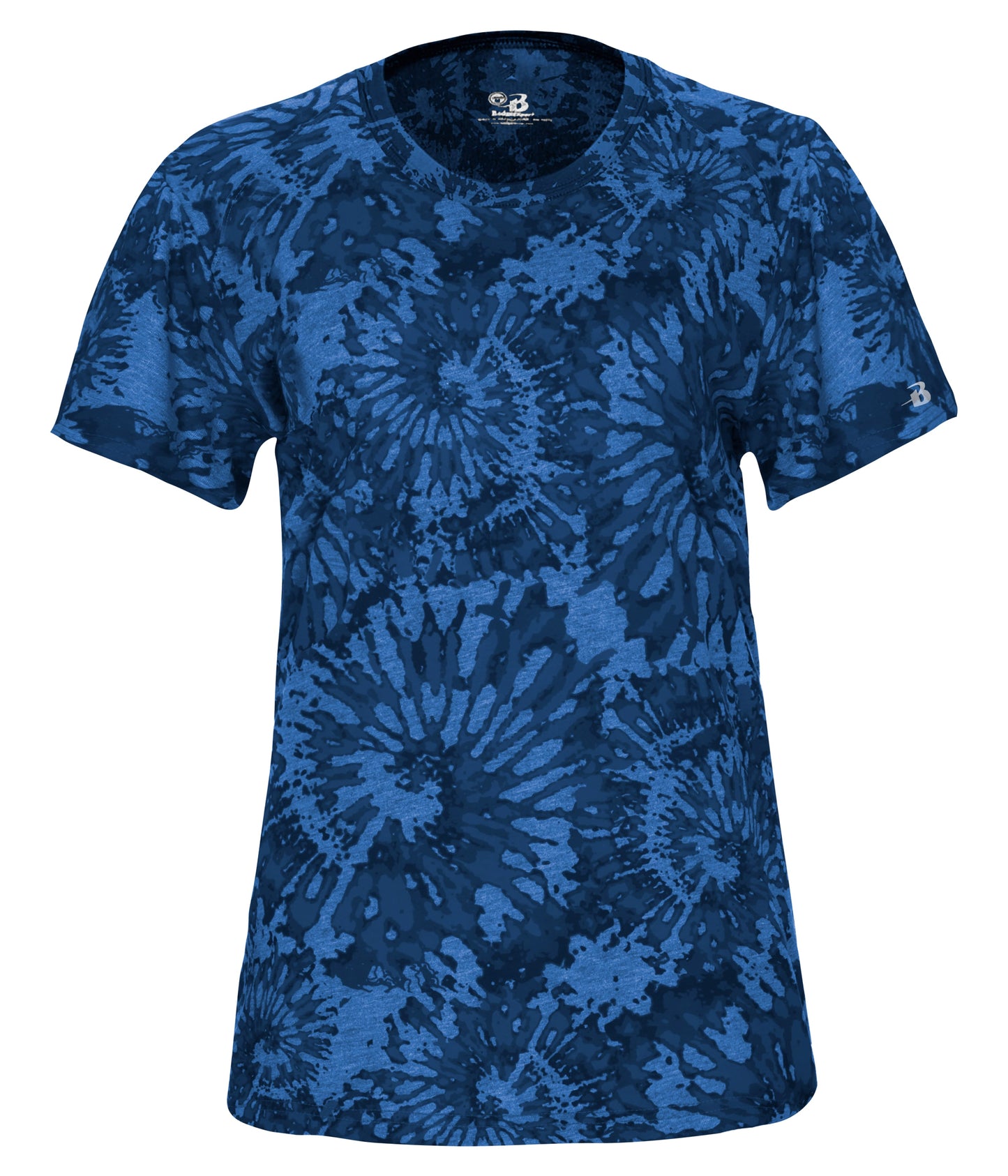 TIE-DYE TRI-BLEND WOMEN'S TEE
