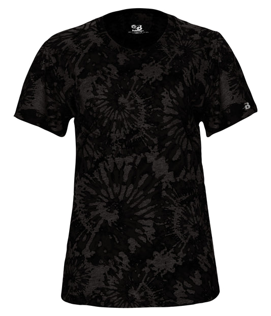 TIE-DYE TRI-BLEND WOMEN'S TEE