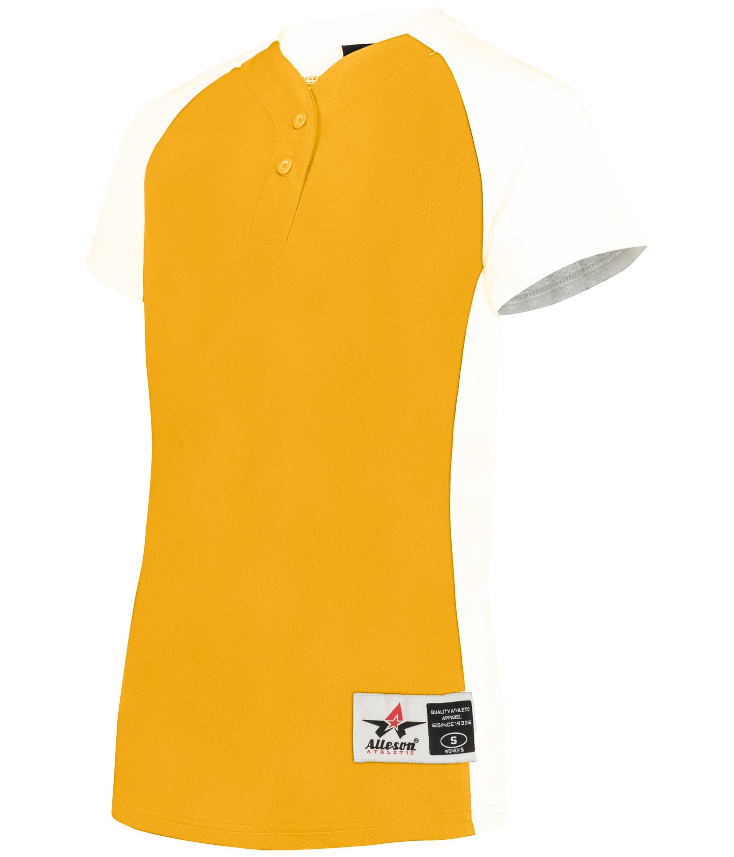 LADIES TWO-BUTTON SOFTBALL JERSEY