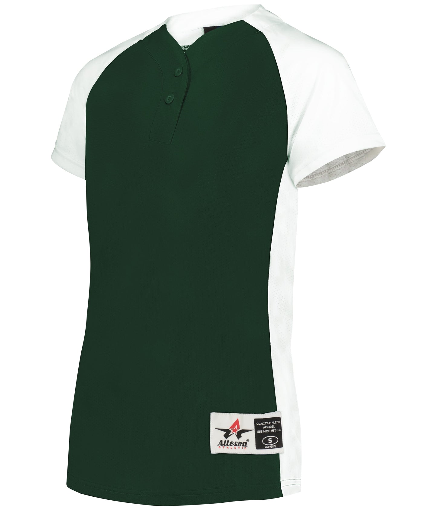 LADIES TWO-BUTTON SOFTBALL JERSEY