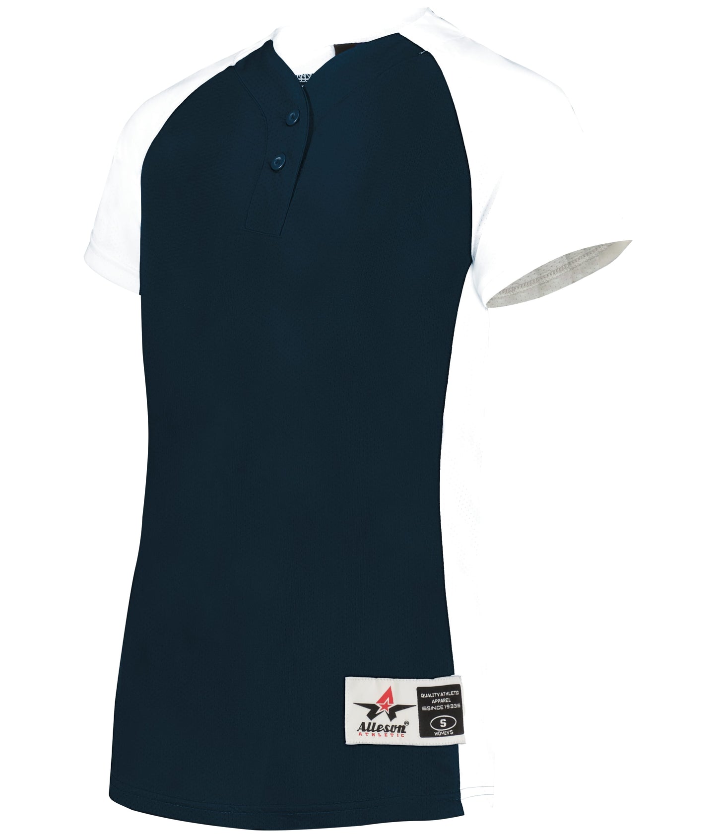 LADIES TWO-BUTTON SOFTBALL JERSEY