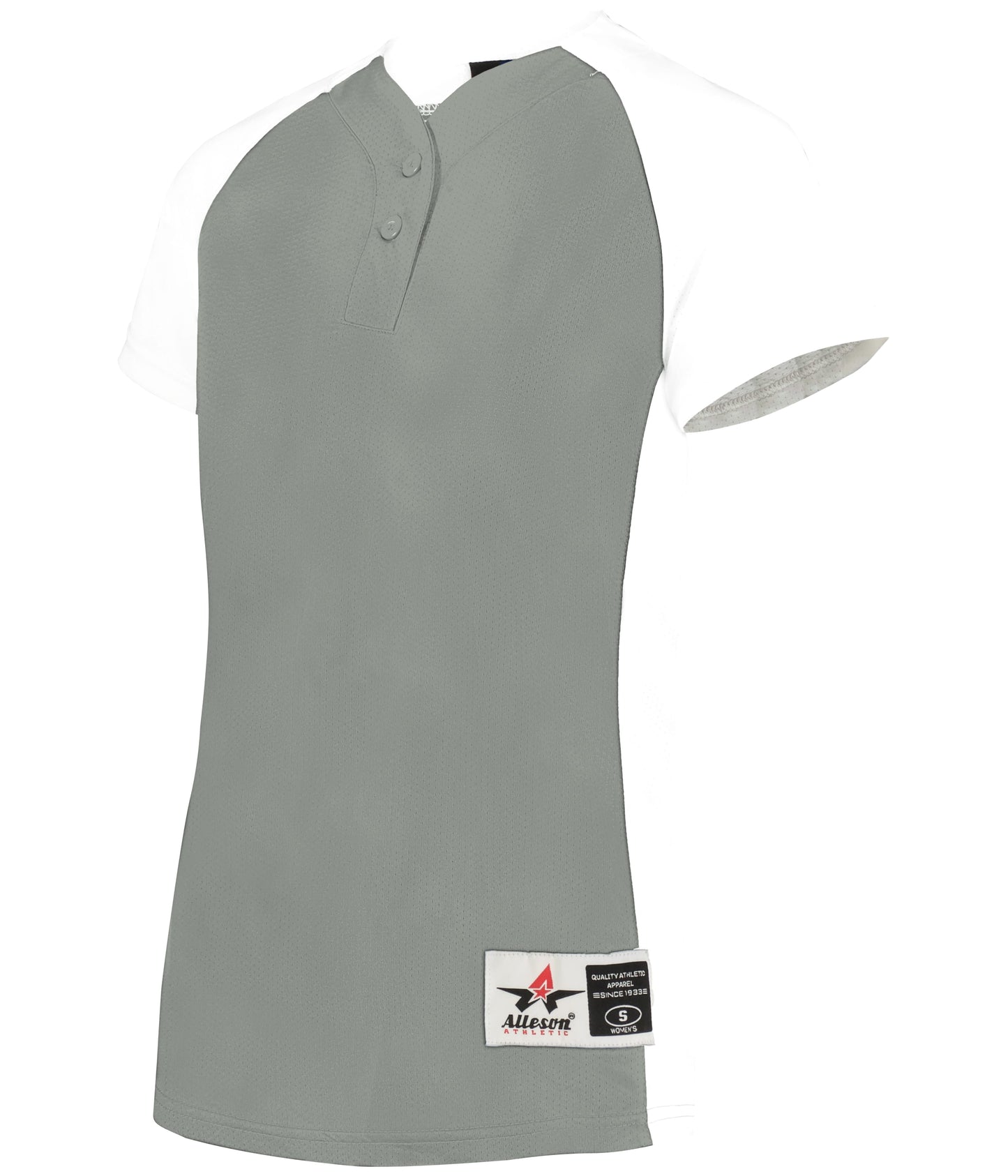 LADIES TWO-BUTTON SOFTBALL JERSEY