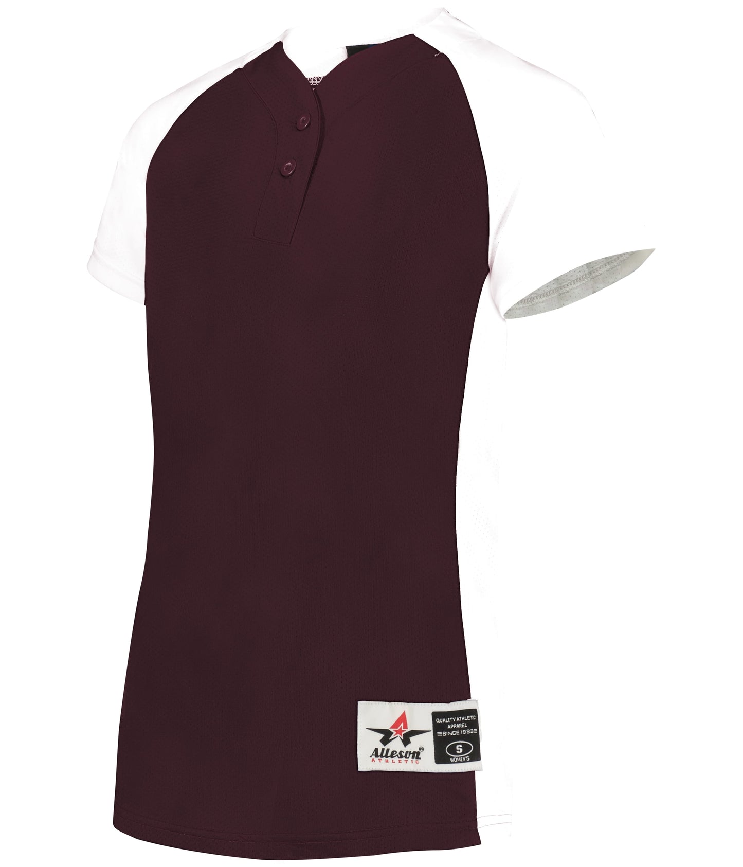 GIRLS TWO-BUTTON SOFTBALL JERSEY