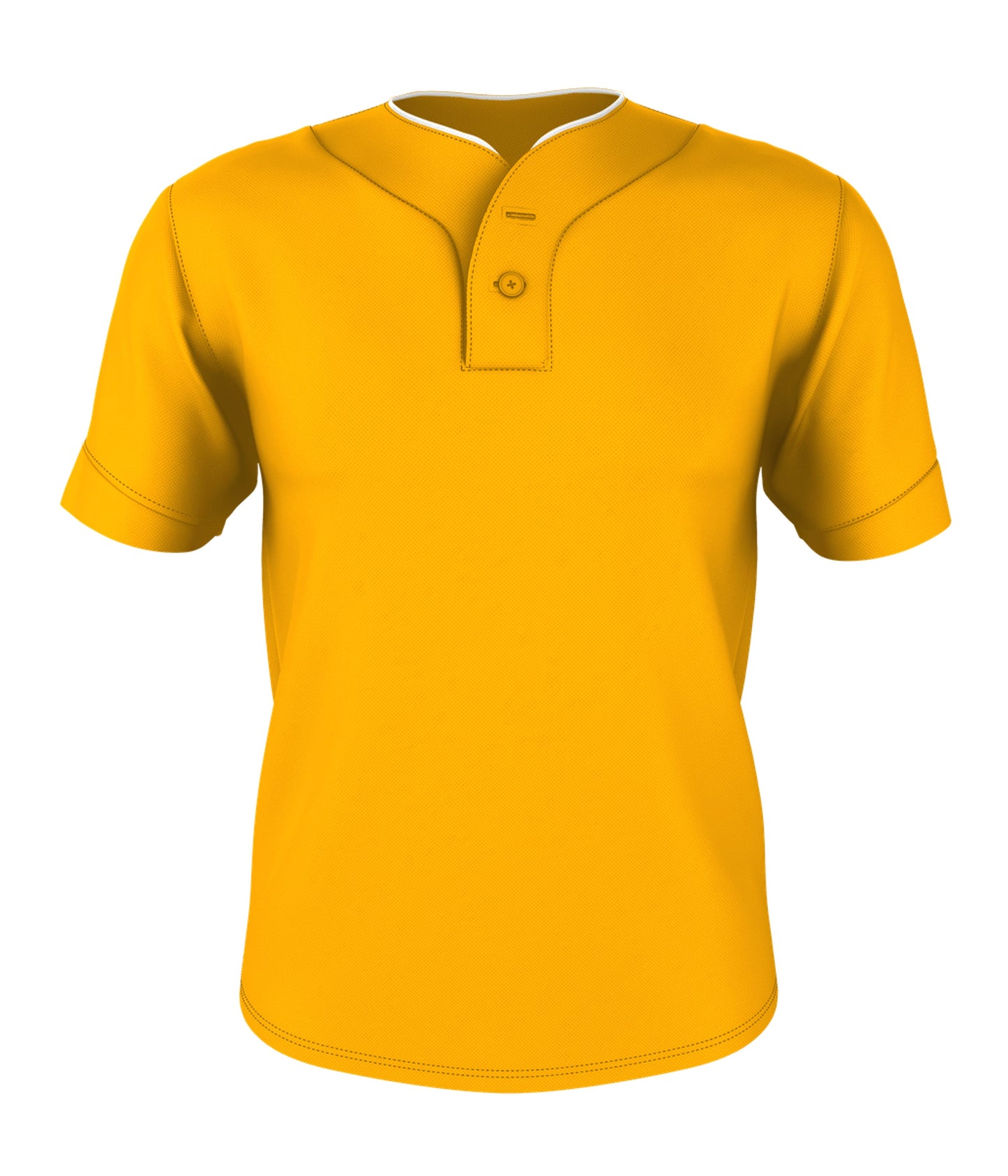 YOUTH TWO BUTTON MESH BASEBALL JERSEY